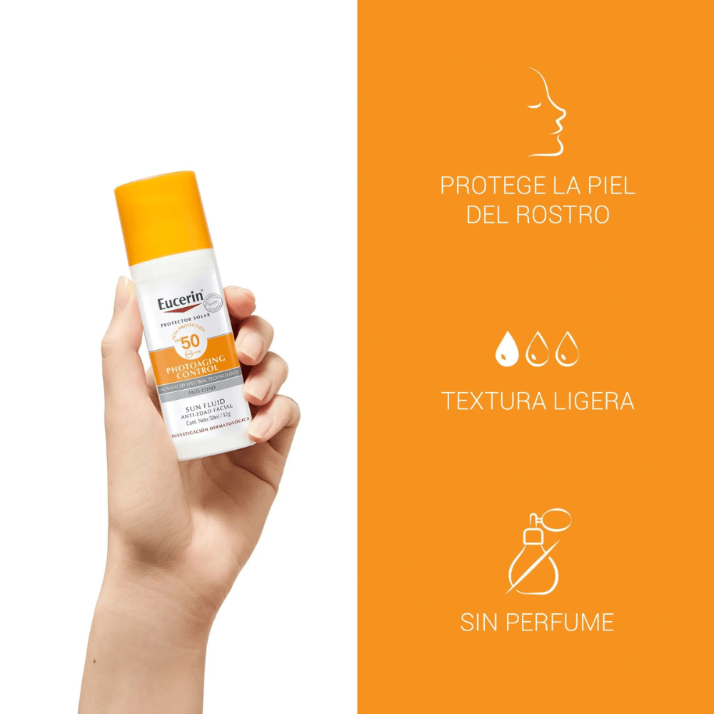 Sun Photoaging Control FPS 50+ sin Color Eucerin - Image 2