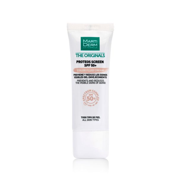 Screen Col Cream Proteos Screen 50+ Fluid Cream Color Martiderm