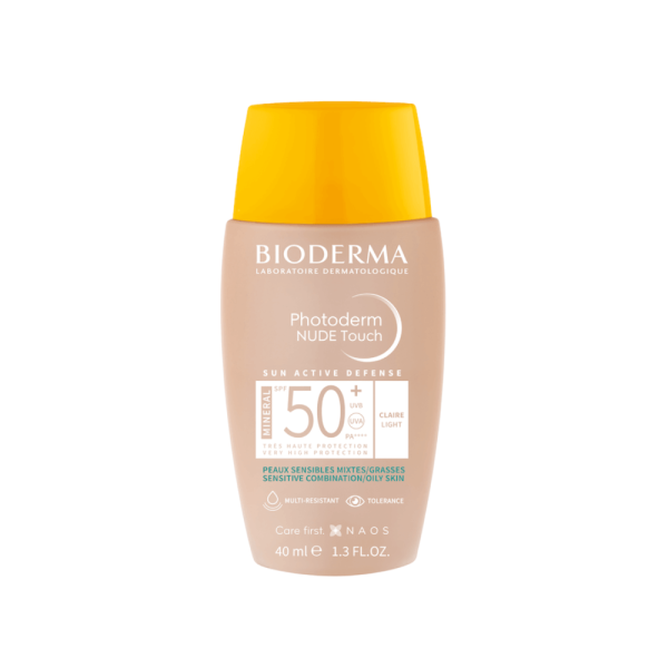Photoderm Nude Touch Tono Claro SPF 50 Bioderma